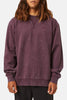 Katin Embroidered Solid Crew Neck Sweatshirt - Kelp red Mineral front