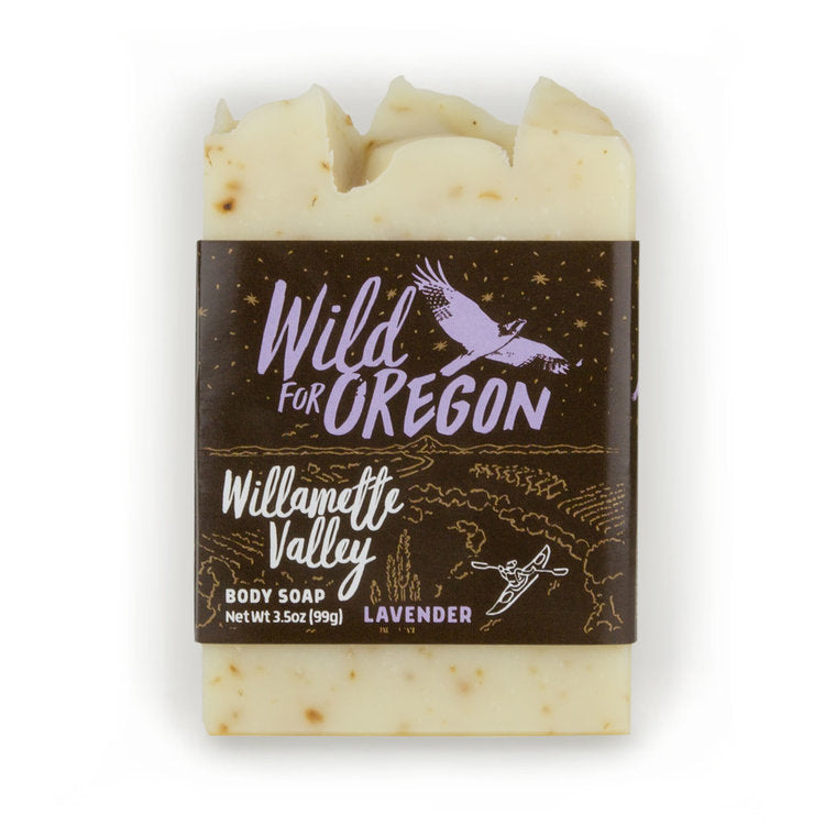 Wild For Oregon Willamette Valley Lavender Bar Soap
