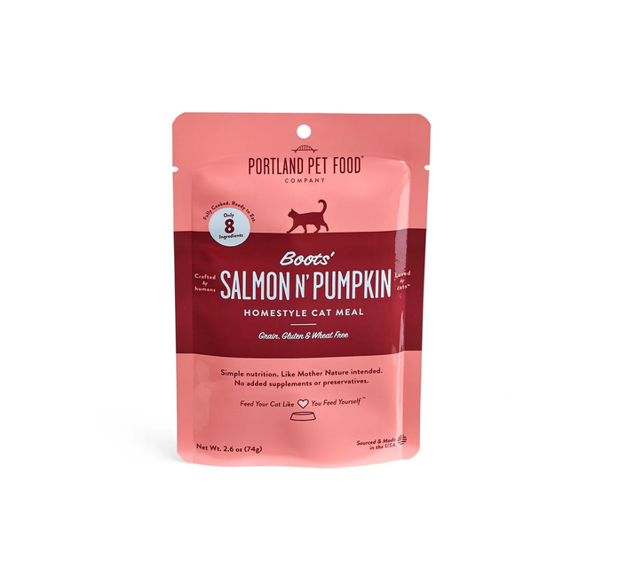 Boots' Salmon N' Pumpkin Homestyle Cat Meal