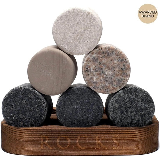 The Original Rocks - Whiskey Connoisseur's Set rocks close up