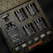 Whiskey Decanter With Glasses & Chilling Stones Gift Set box 1