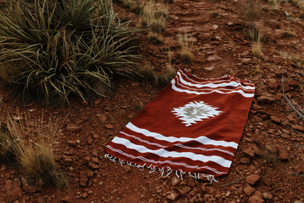 Tribe & True Kaleidoscope Diamond Blanket - Sedona  Layout