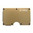 The Minimalist Grid Wallet - Antimicrobial Copper front