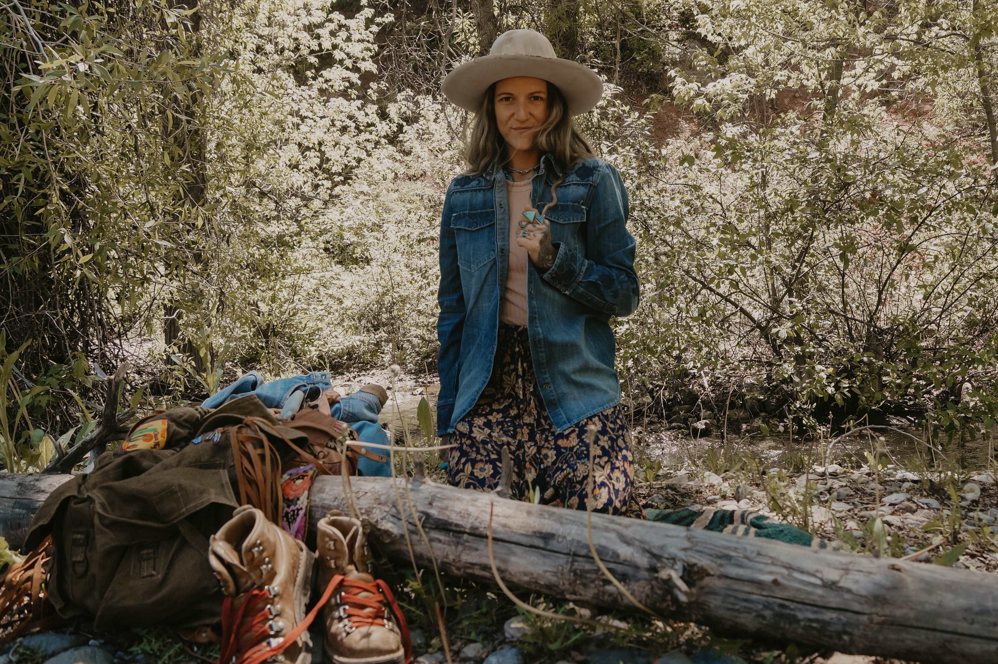 Driftwood X Rachelle M. Denim Exclusive - model 2