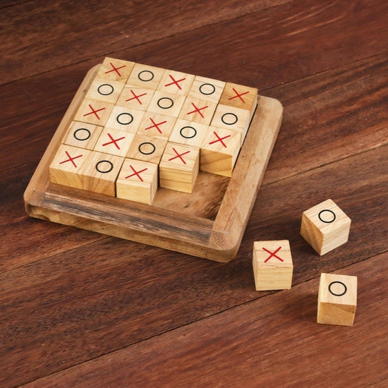 Extreme Tic-Tac-Toe Wood Game