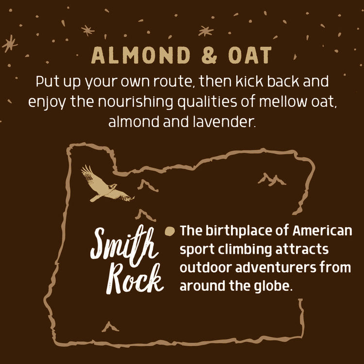Wild For Oregon Smith Rock Almond & Oat Bar Soap back