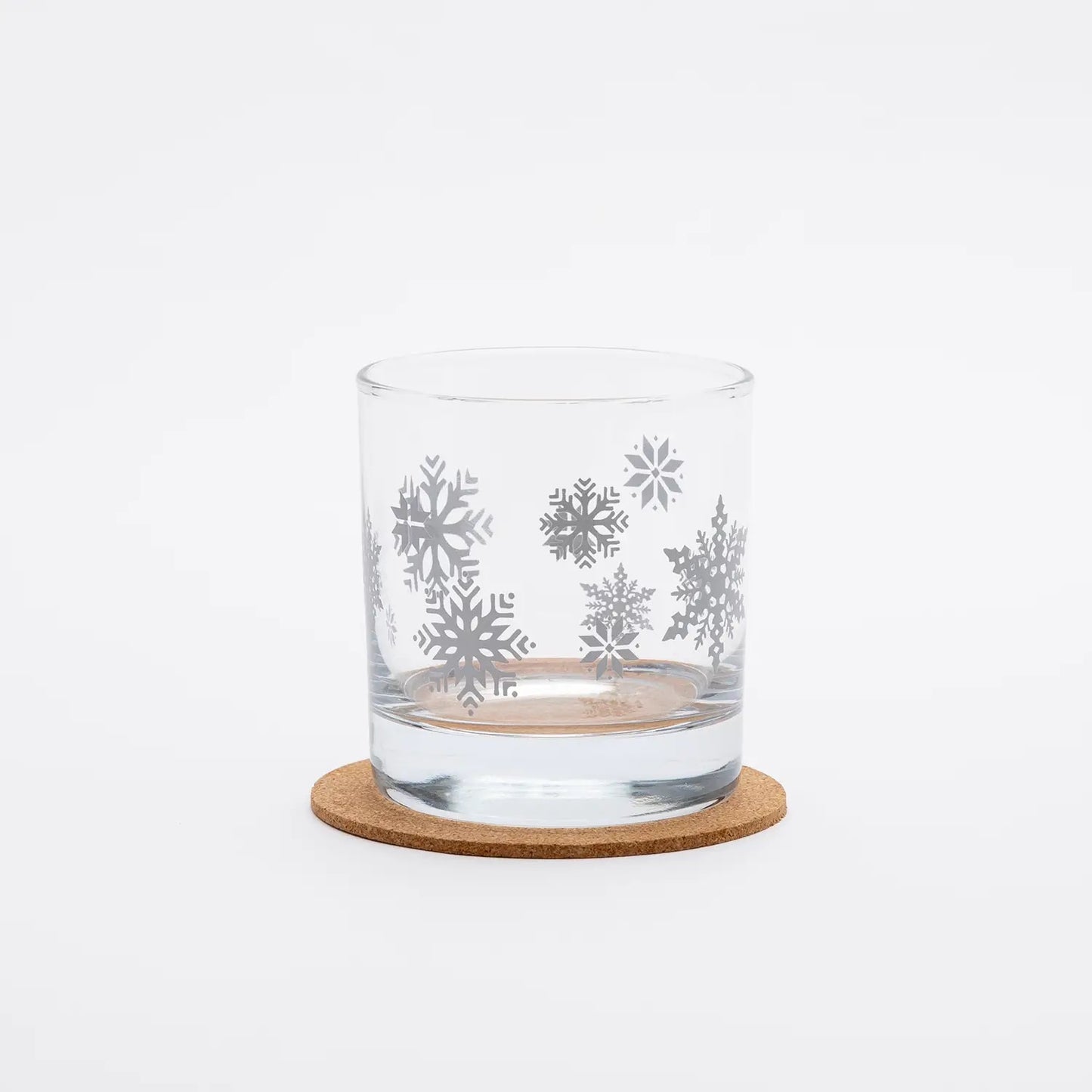 Snowflake Whiskey Glass