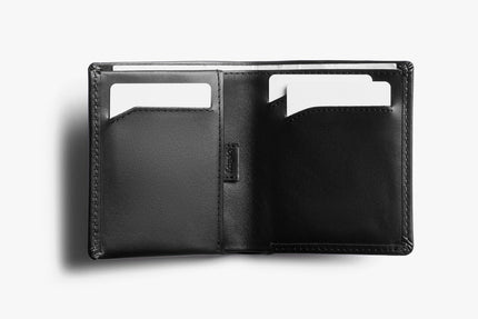 Bellroy Note Sleeve | Black RFID open