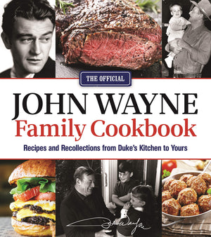 The Official John Wayne Family Cookbook cover