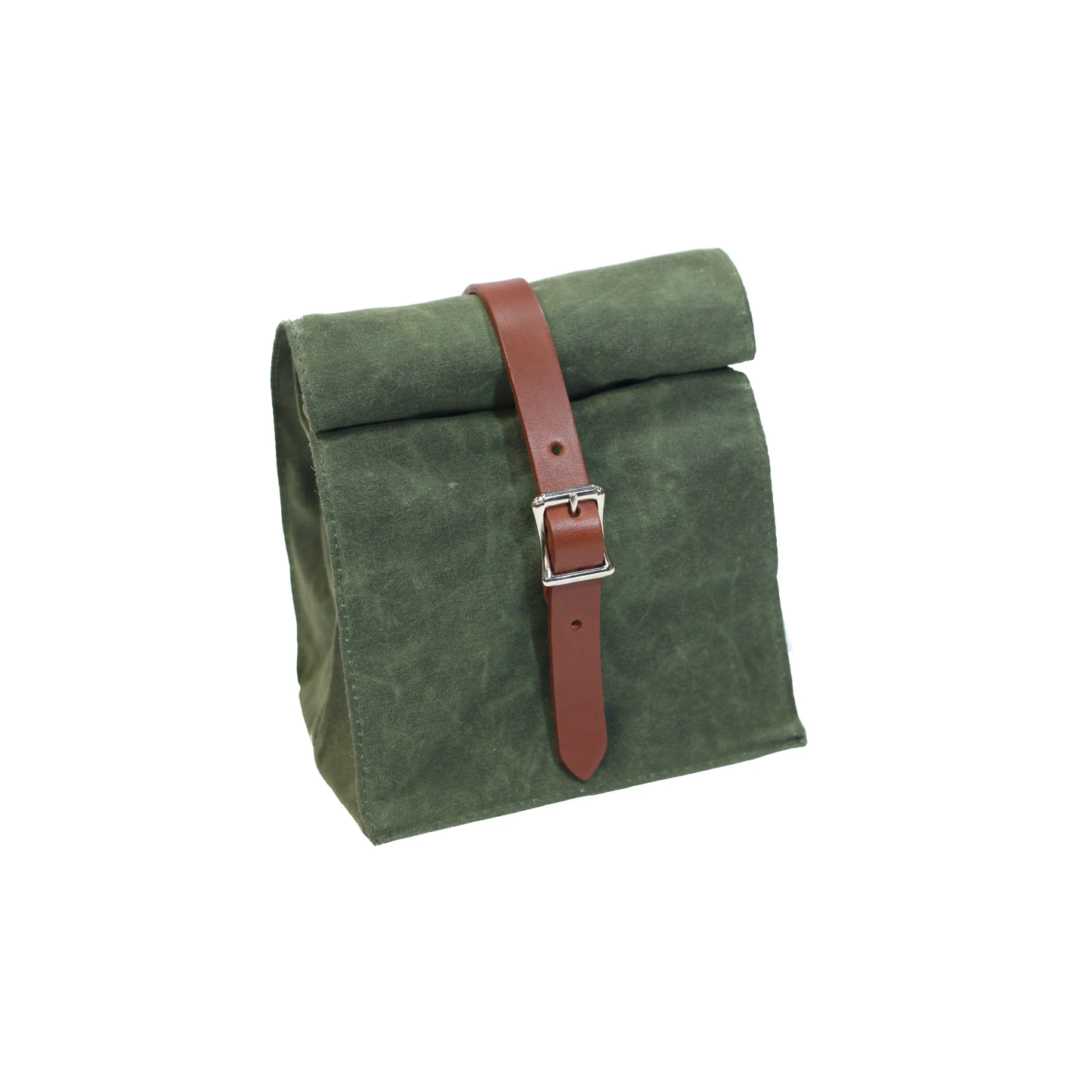 Lunch Tote - Waxed Canvas - Olive