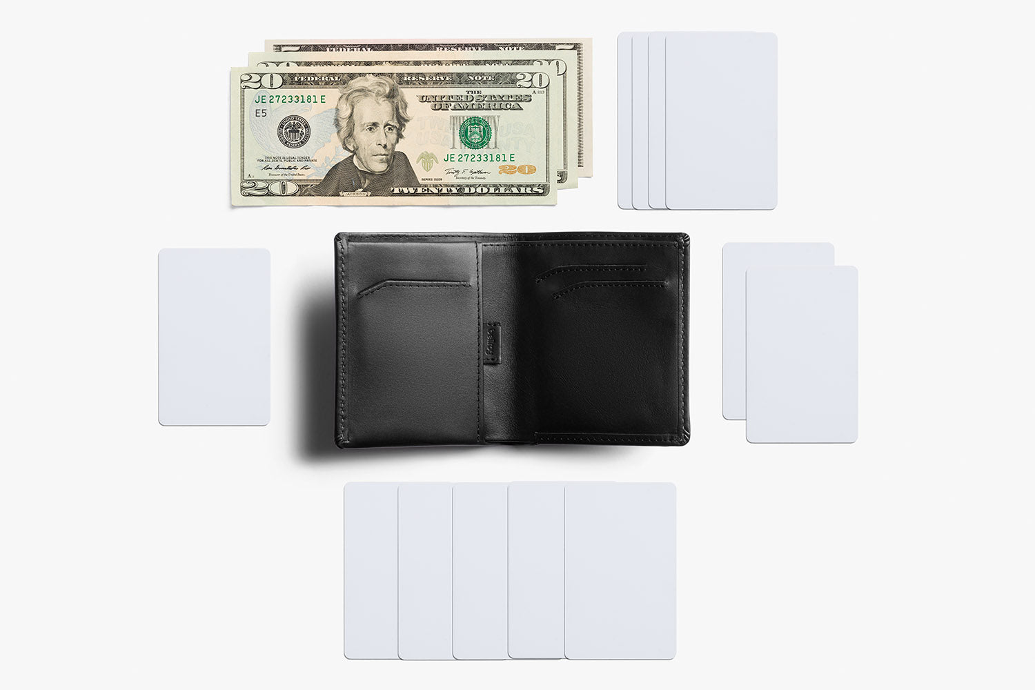 Bellroy Note Sleeve | Black RFID all