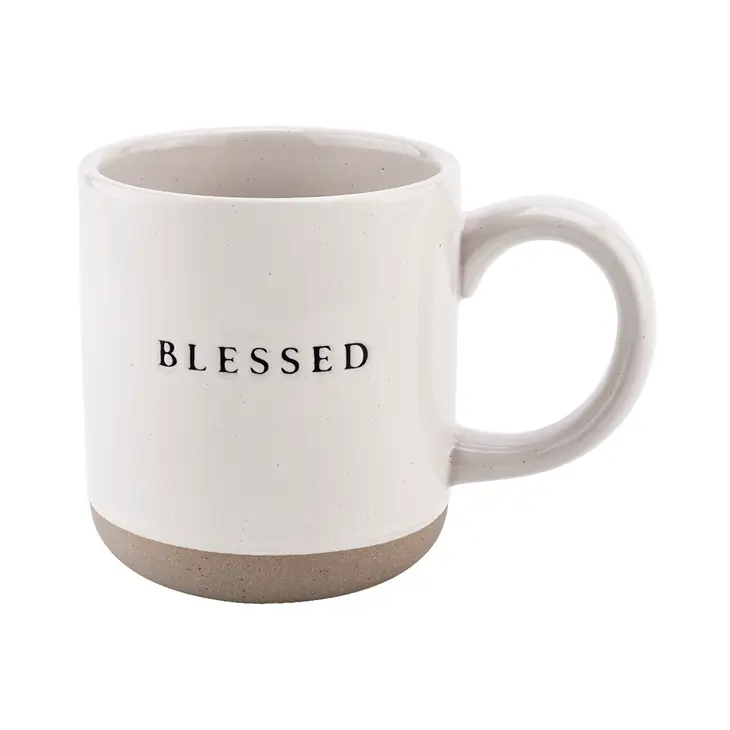 Ceramic  Coffee Mug - Blessed stock
