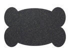 Ore Originals Recycled Rubber Bone Placemat - Black