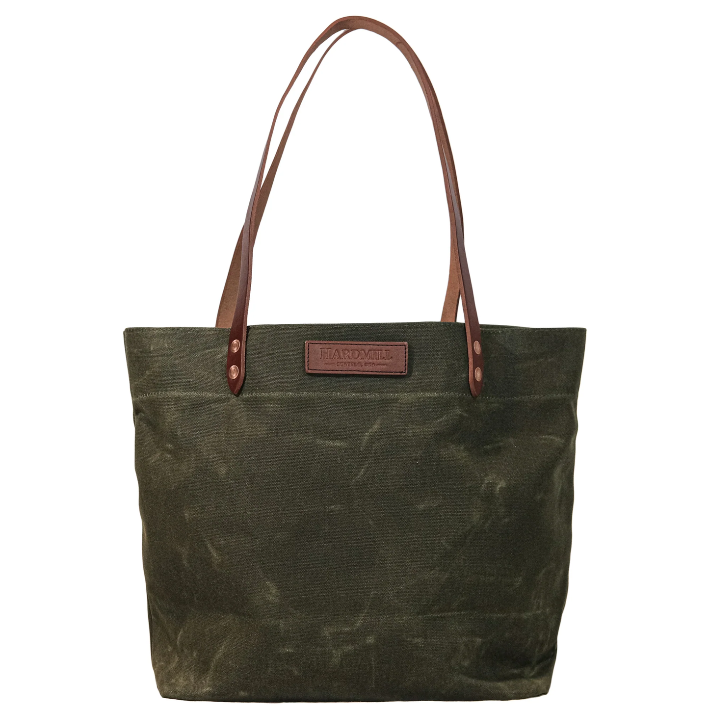 Market Tote - Waxed Canvas - Olive