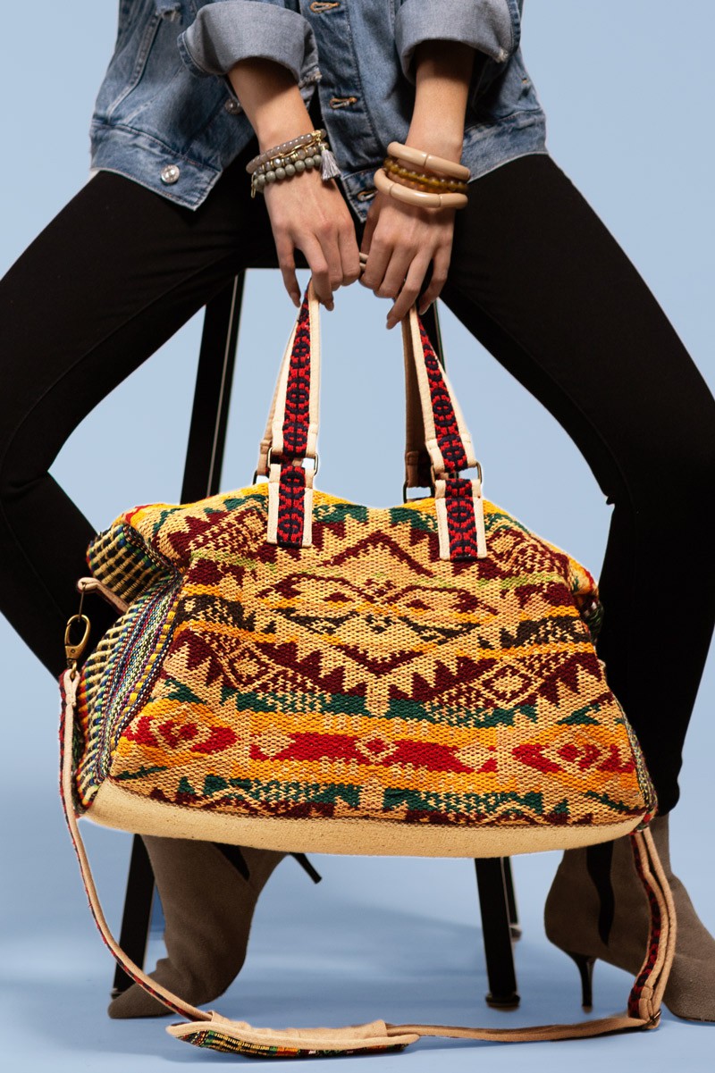 Boho Handmade Ethnic Motif Karma Bag | Karma