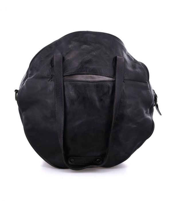 Bed|Stu Saray Round Crossbody Tote - Black DD back