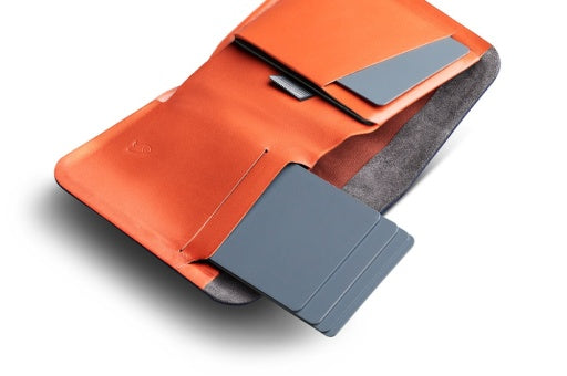 Apex Note Sleeve Magnetic Wallet - Indigo cards