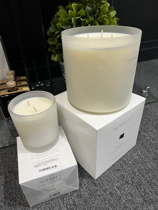 Archipelago 3 Wick Boxed Candle - Havana front