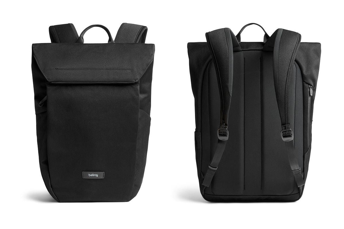 Melbourne Backpack - Melbourne Black front and back