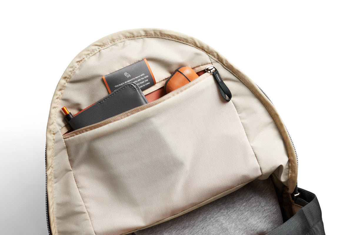 Classic Backpack Plus 2nd Edition - Slate inside pocket